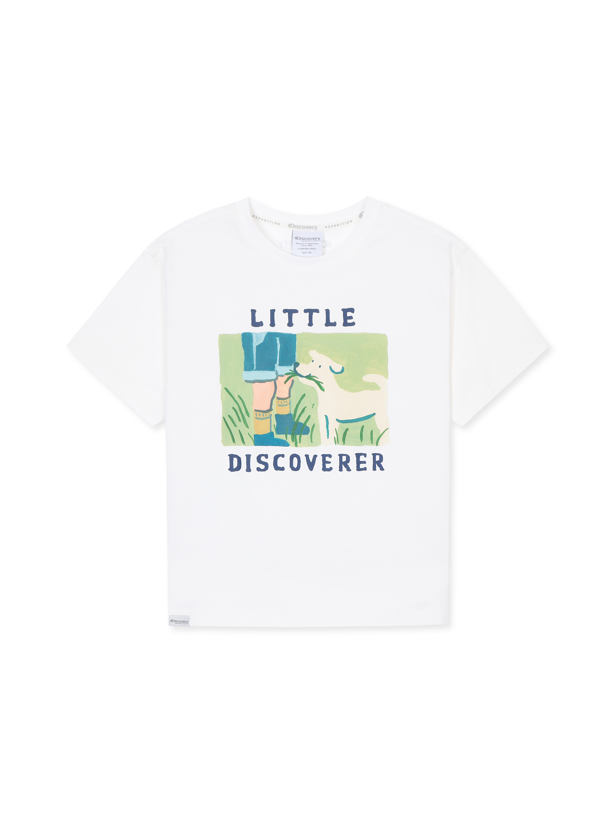 ◎Discovery EXPEDITION◎ Varsity back graphic t-shirt DIVORY Varsity Graphic T-shirt | Discovery-Expedition