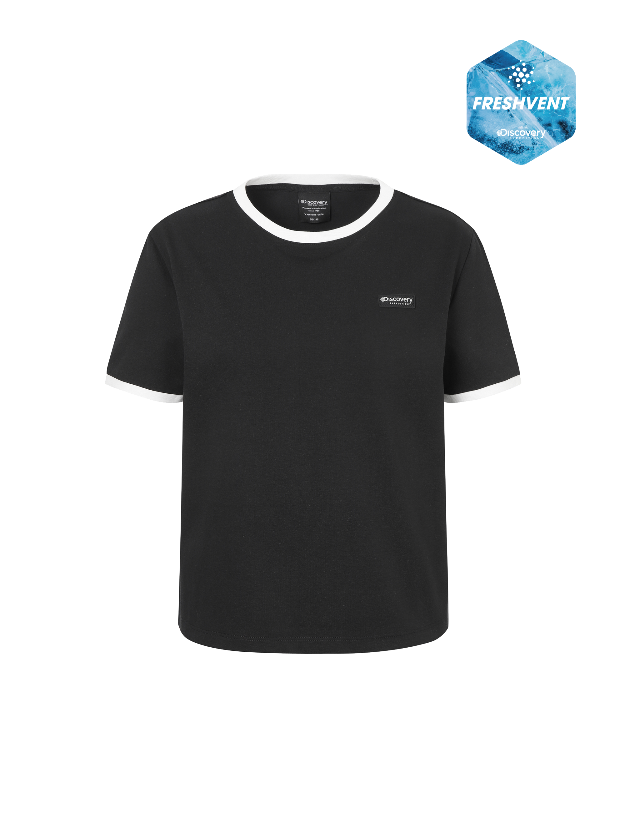 Women's Freshvent Ringer Short Sleeve T-shirt