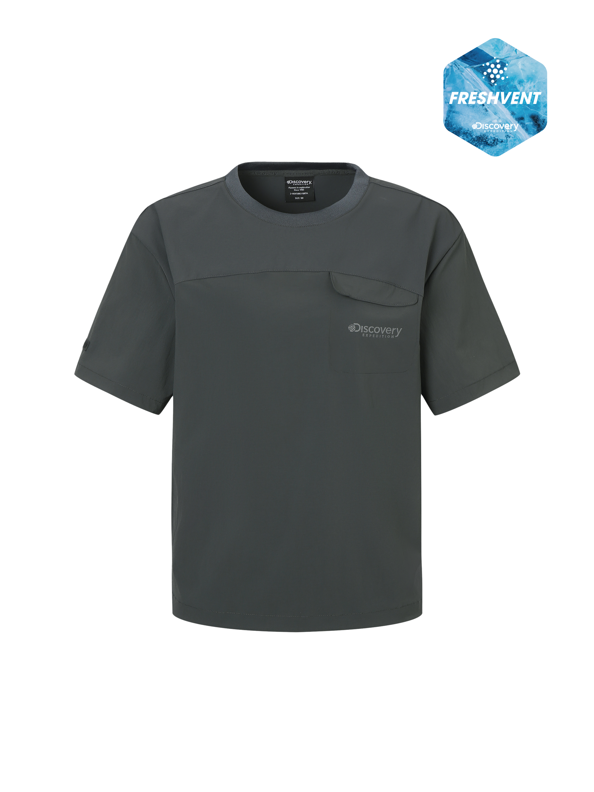 Women's Freshvent Woven Gorpcore Short Sleeve T-shirt