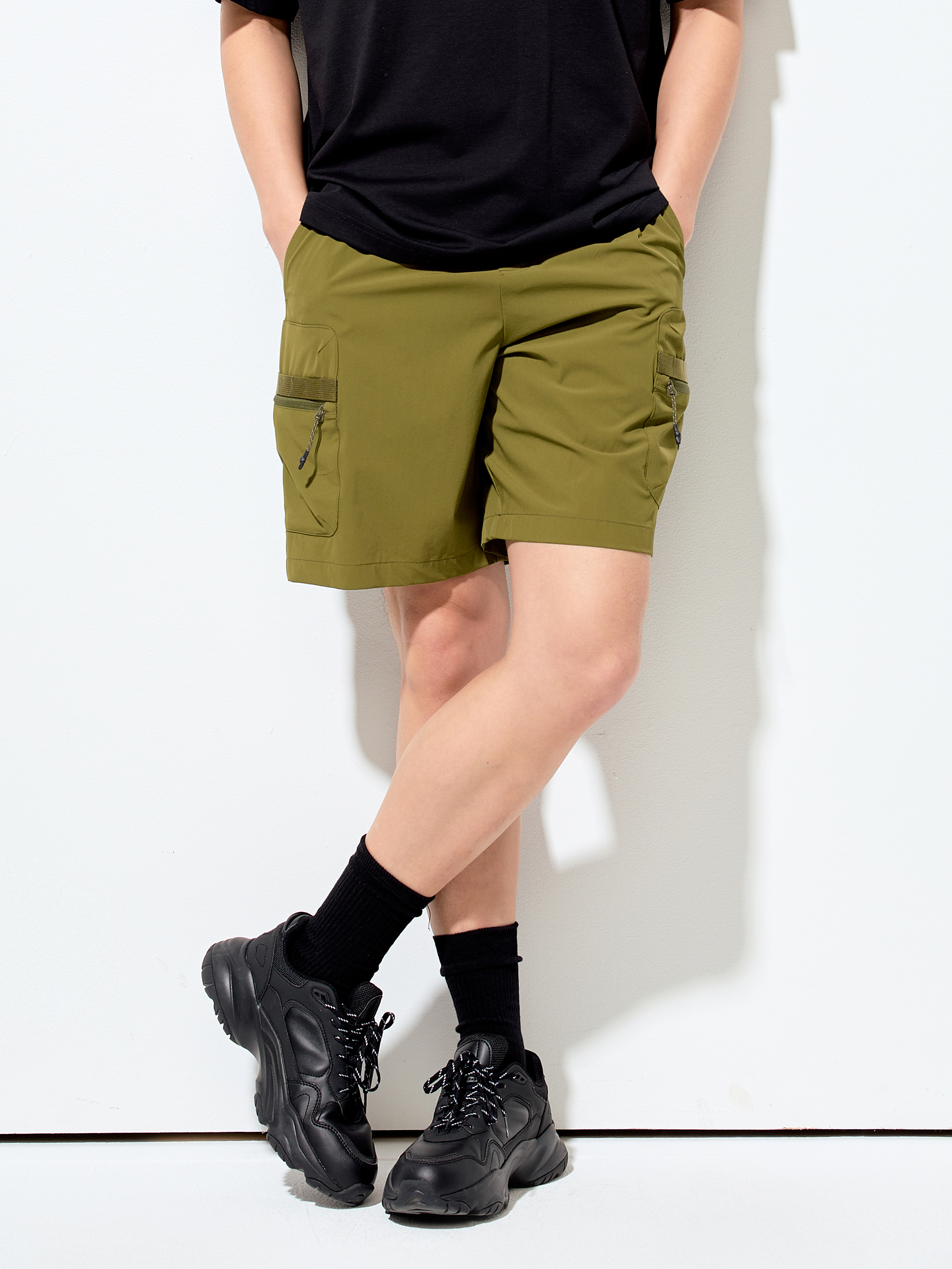 Freshvent Men's Semi-loose Cargo Shorts