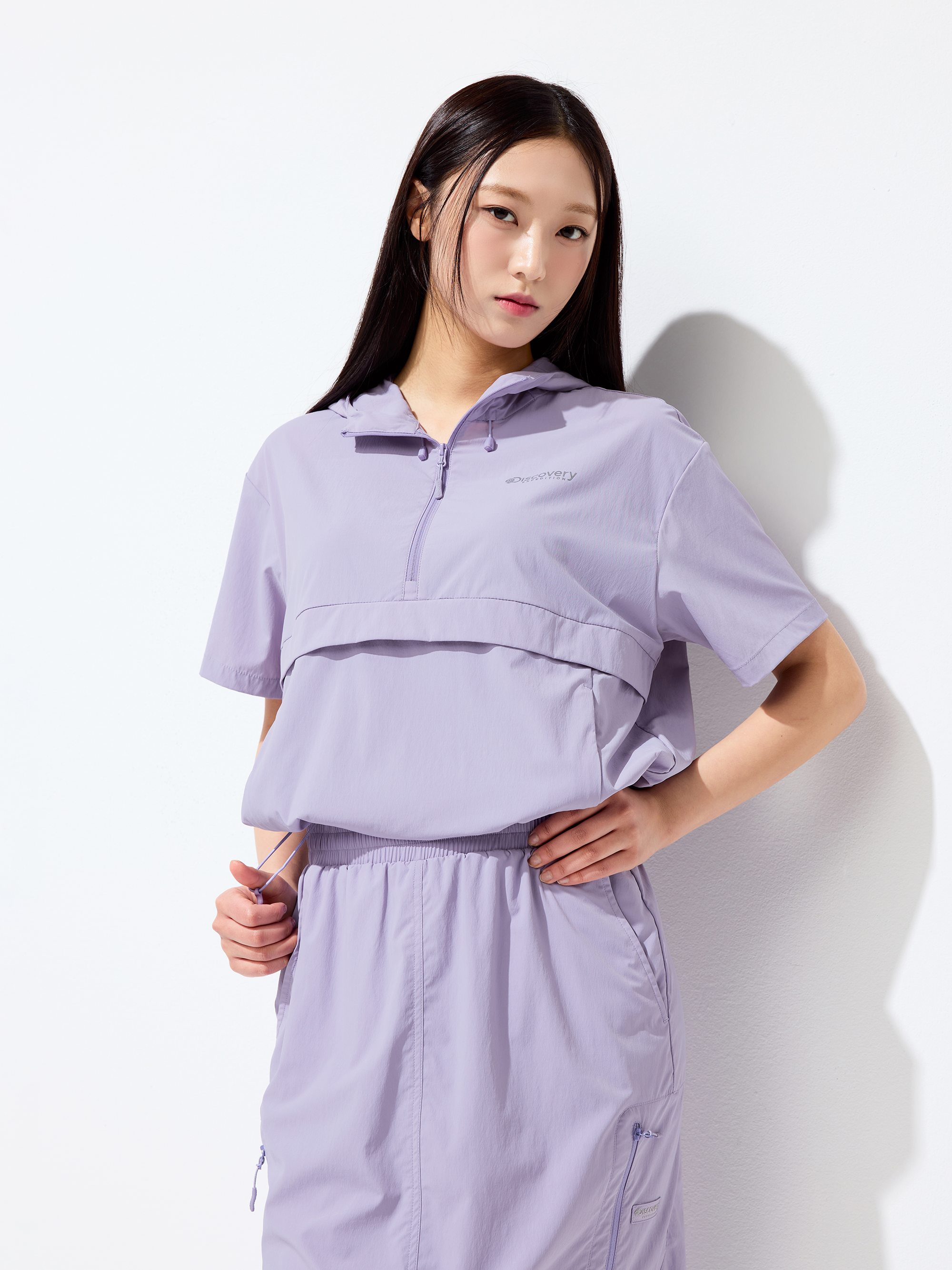 Freshvent Women's Training Shorts-Sleeve Anorak