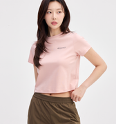 Women's Slim Cropped Short Sleeve T-Shirts