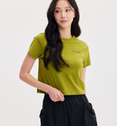 Women's Slim Cropped Short Sleeve T-Shirts