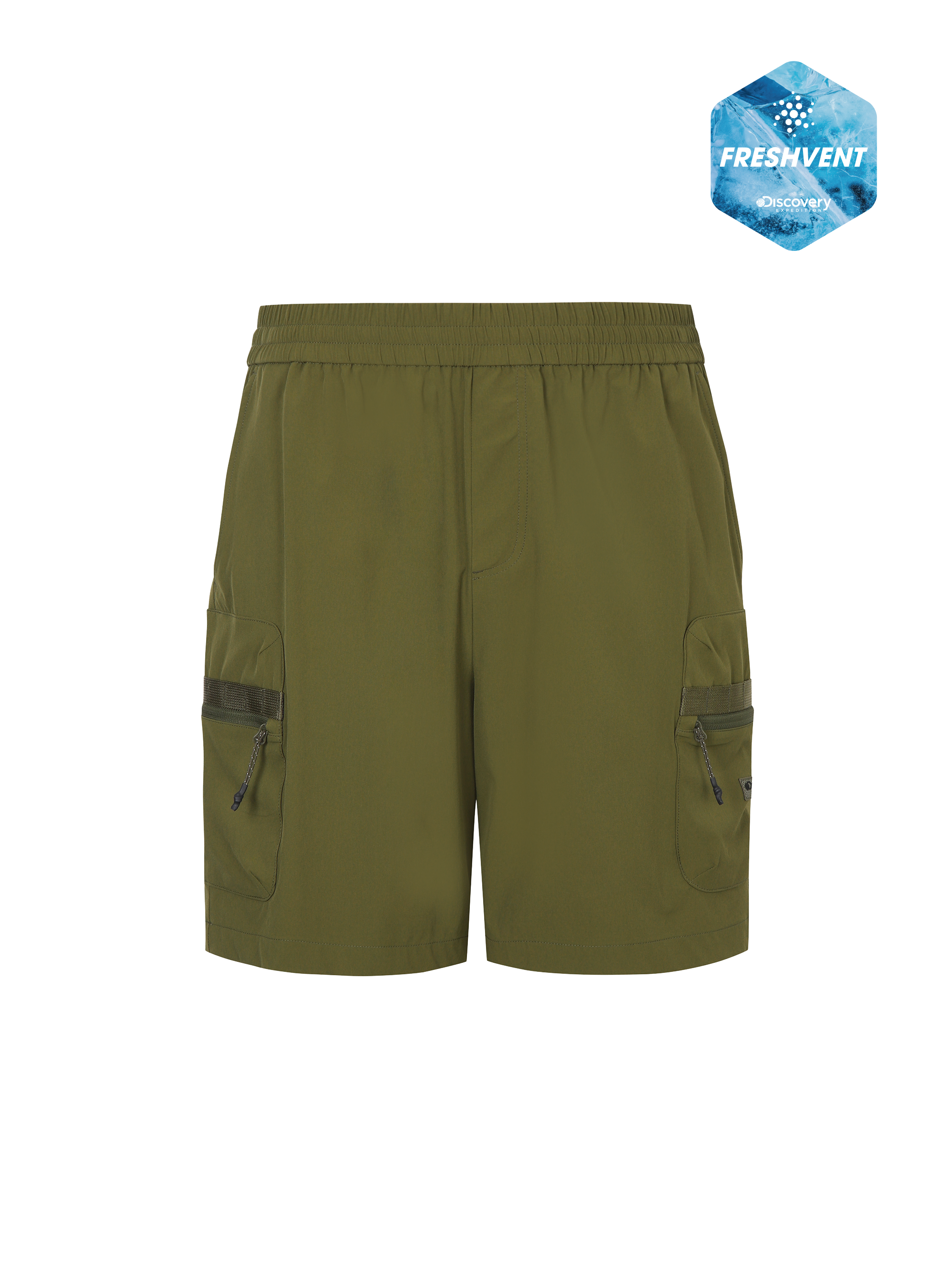 Freshvent Men's Semi-loose Cargo Shorts