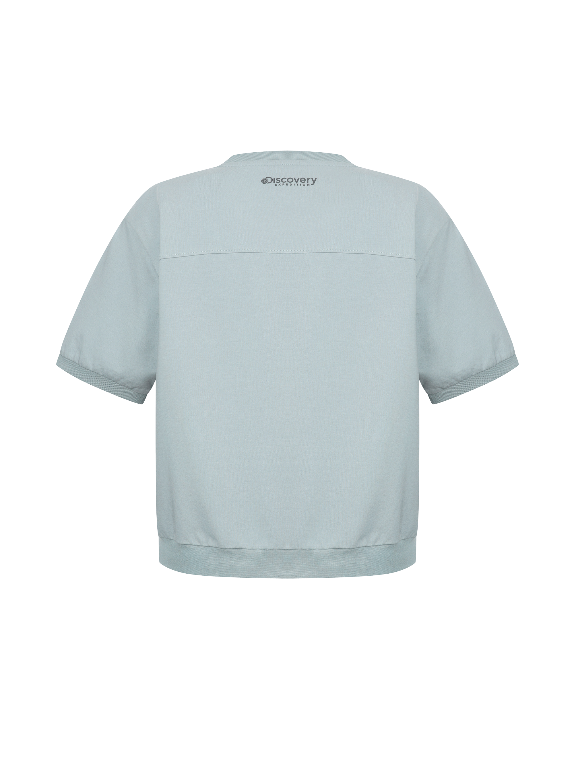 Freshvent Washed Women's Lightweight Short-sleeve Sweatshirt