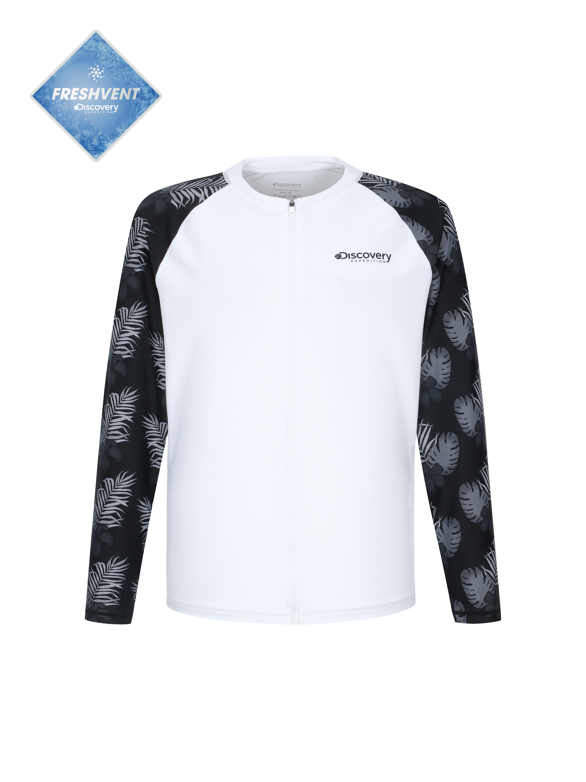 Freshvent Men's Hot Summer Rouge Fit Pool Up Rash Guard