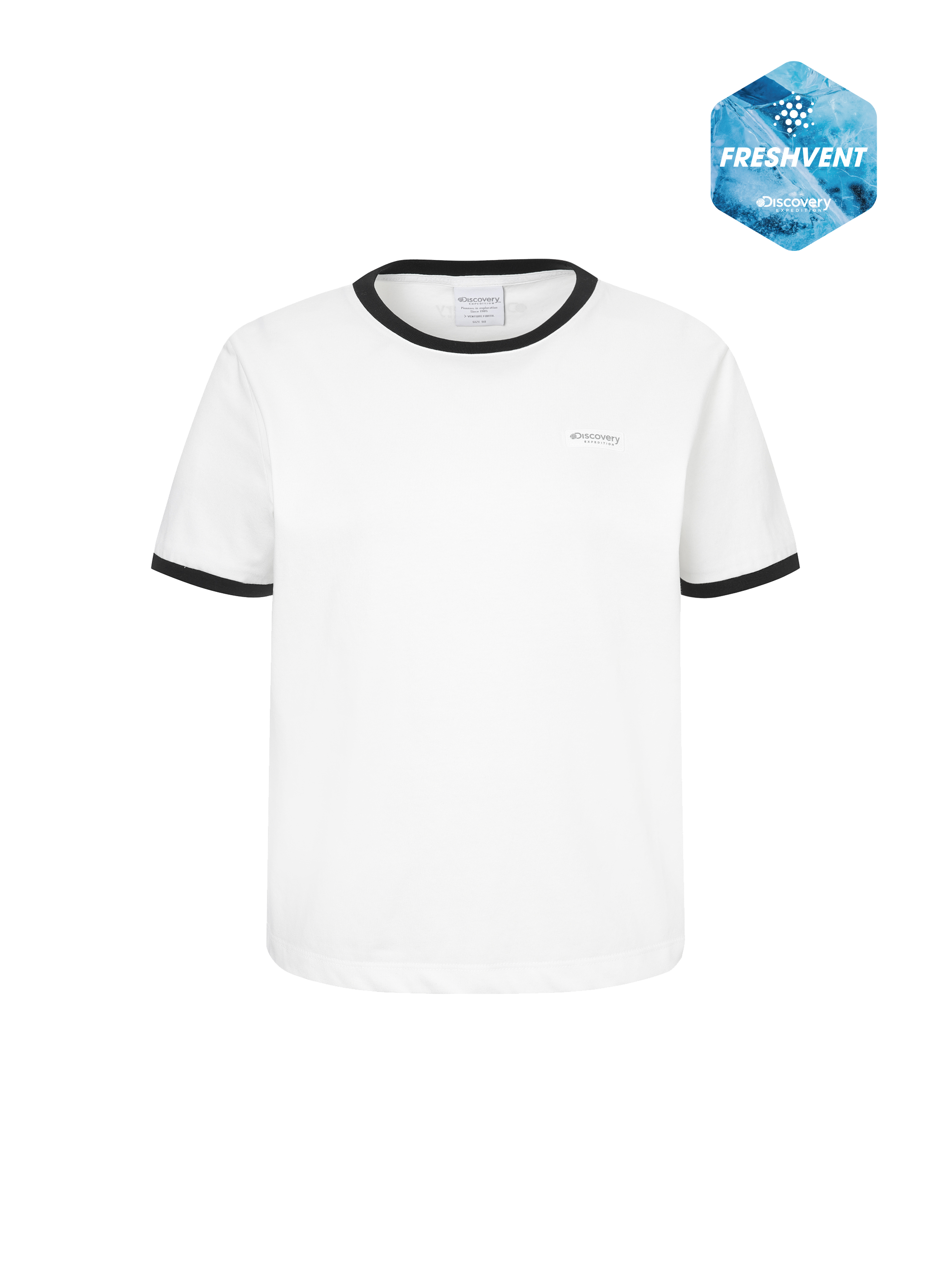 Women's Freshvent Ringer Short Sleeve T-shirt
