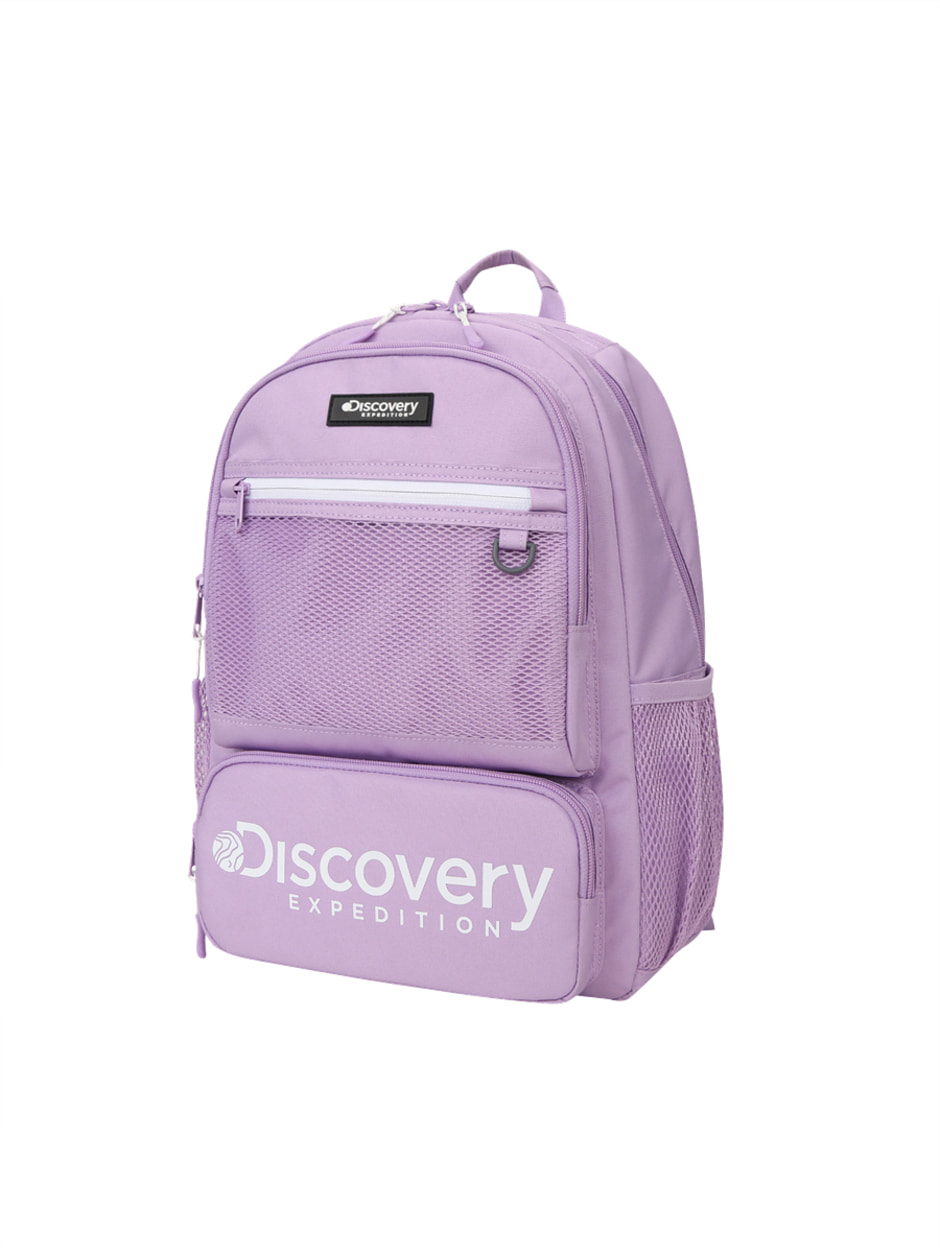 [KIDS] Two Pocket Upper Grade Backpack Light Violet