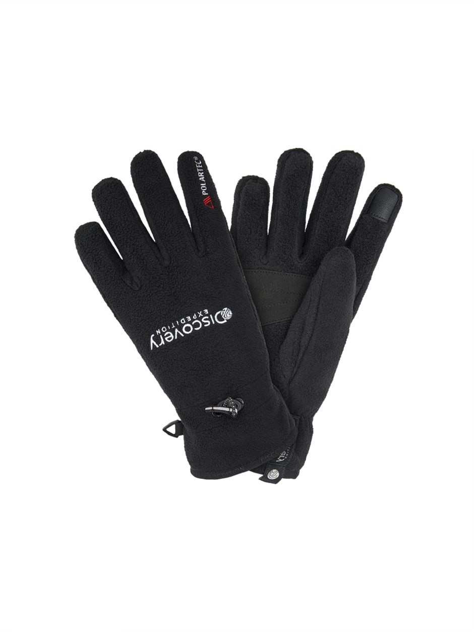 Heavy Fleece Gloves Black
