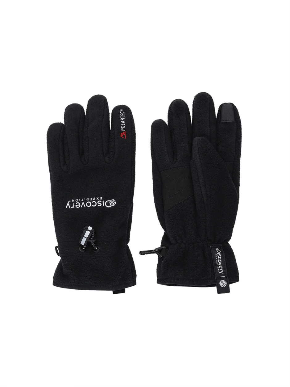 Heavy Fleece Gloves Black