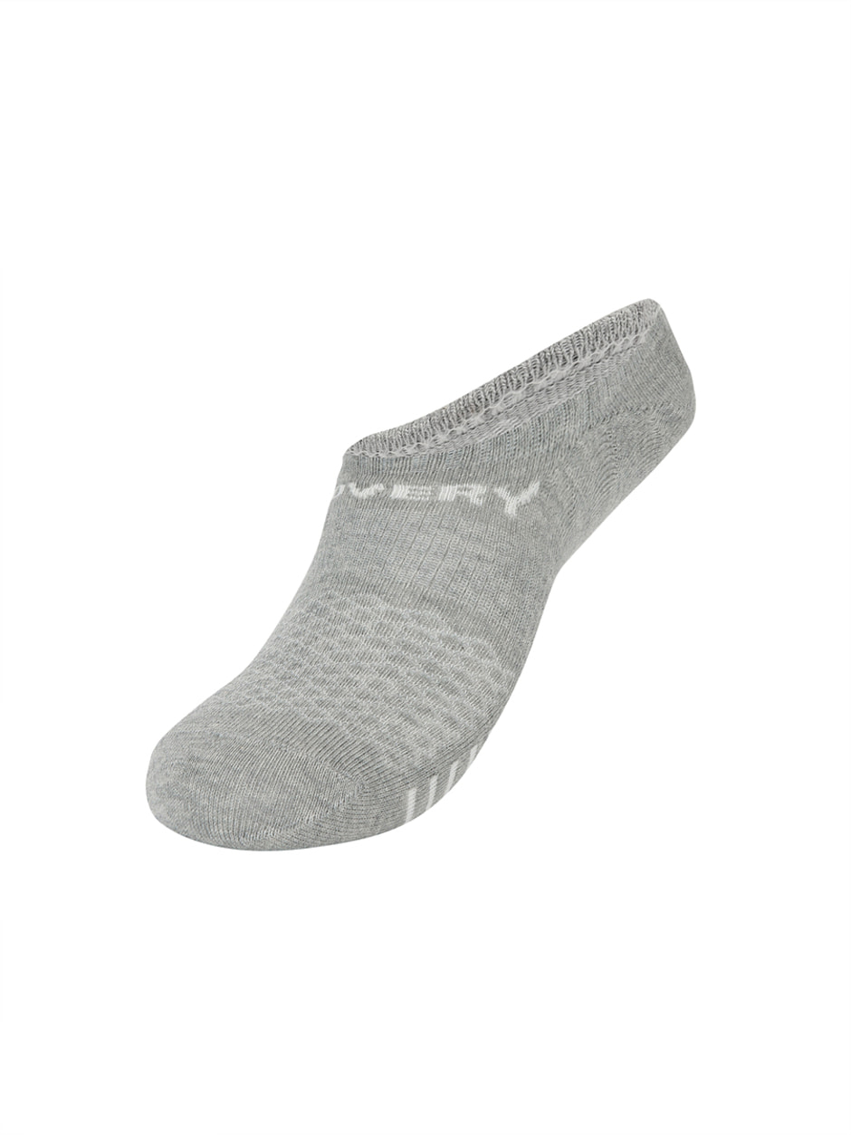 Basic Fake Socks Melange Grey