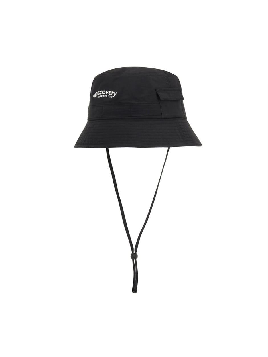 Camping BUCKET Hat Black