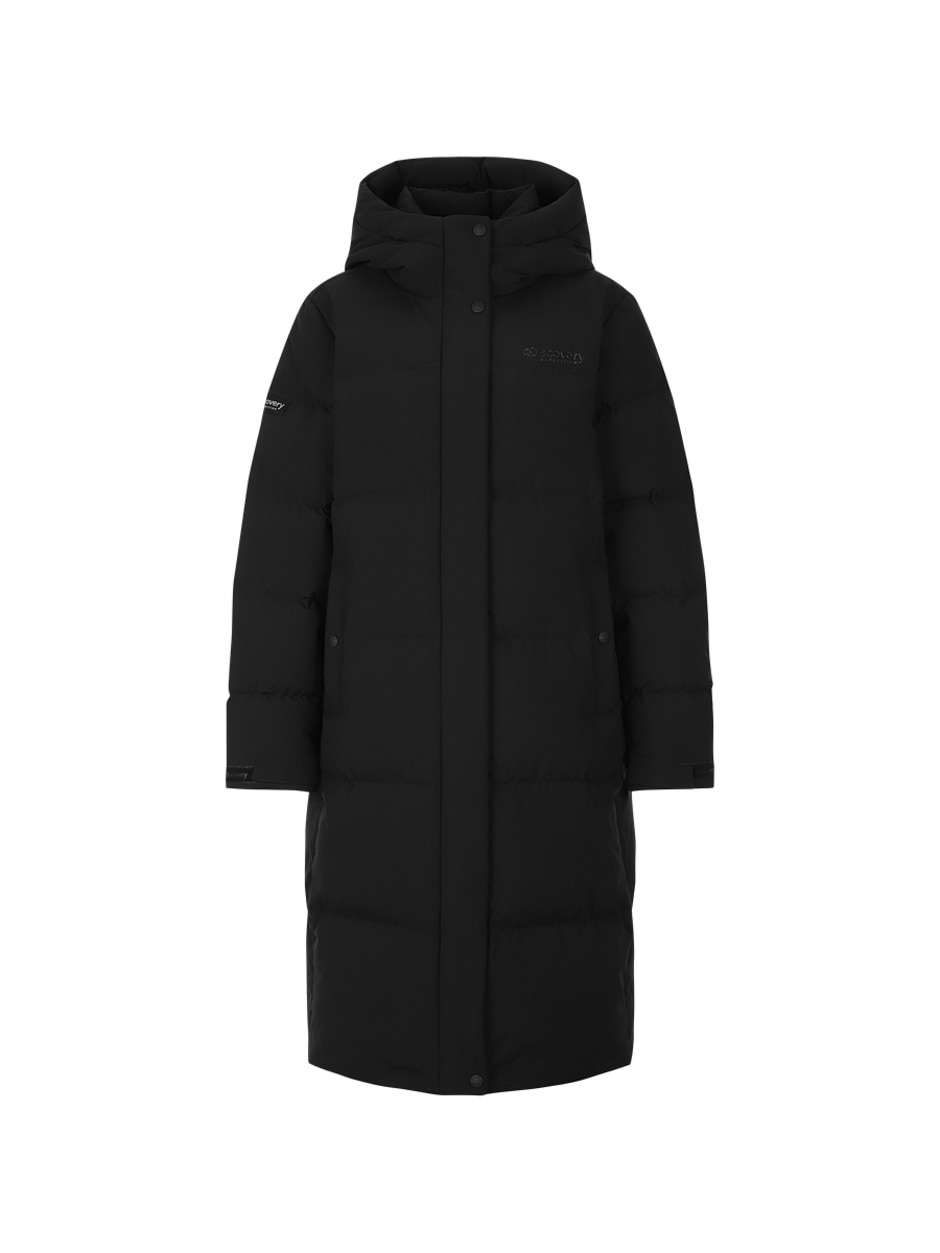[WMS] Leicester G Rds Goose Long Down Jacket Black