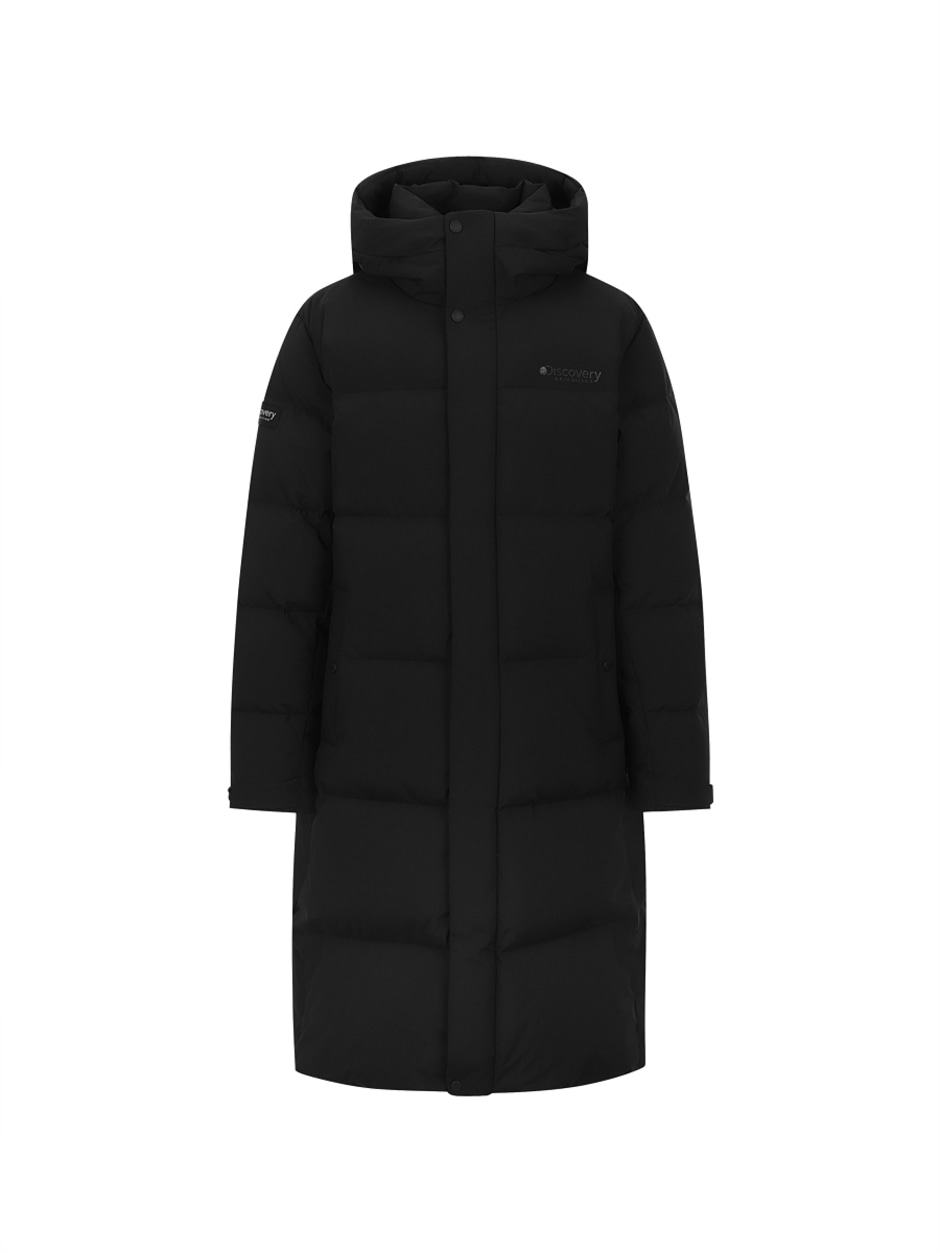 Leicester RDS Goose Long Down Jacket L.Black