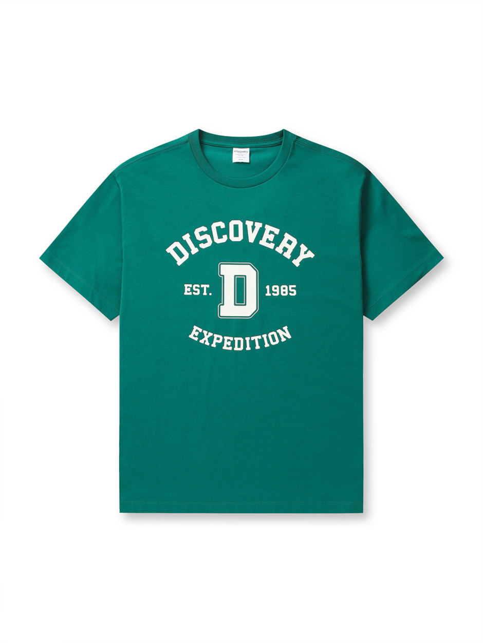 Varsity Big-Logo T-Shirt L.Turquoise