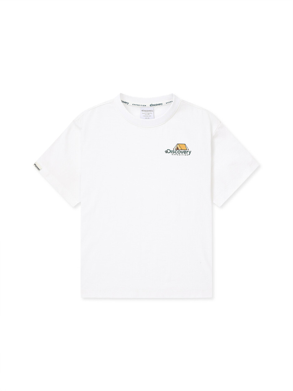 [KIDS] Fixel Big Logo Cool T-Shirt Off White