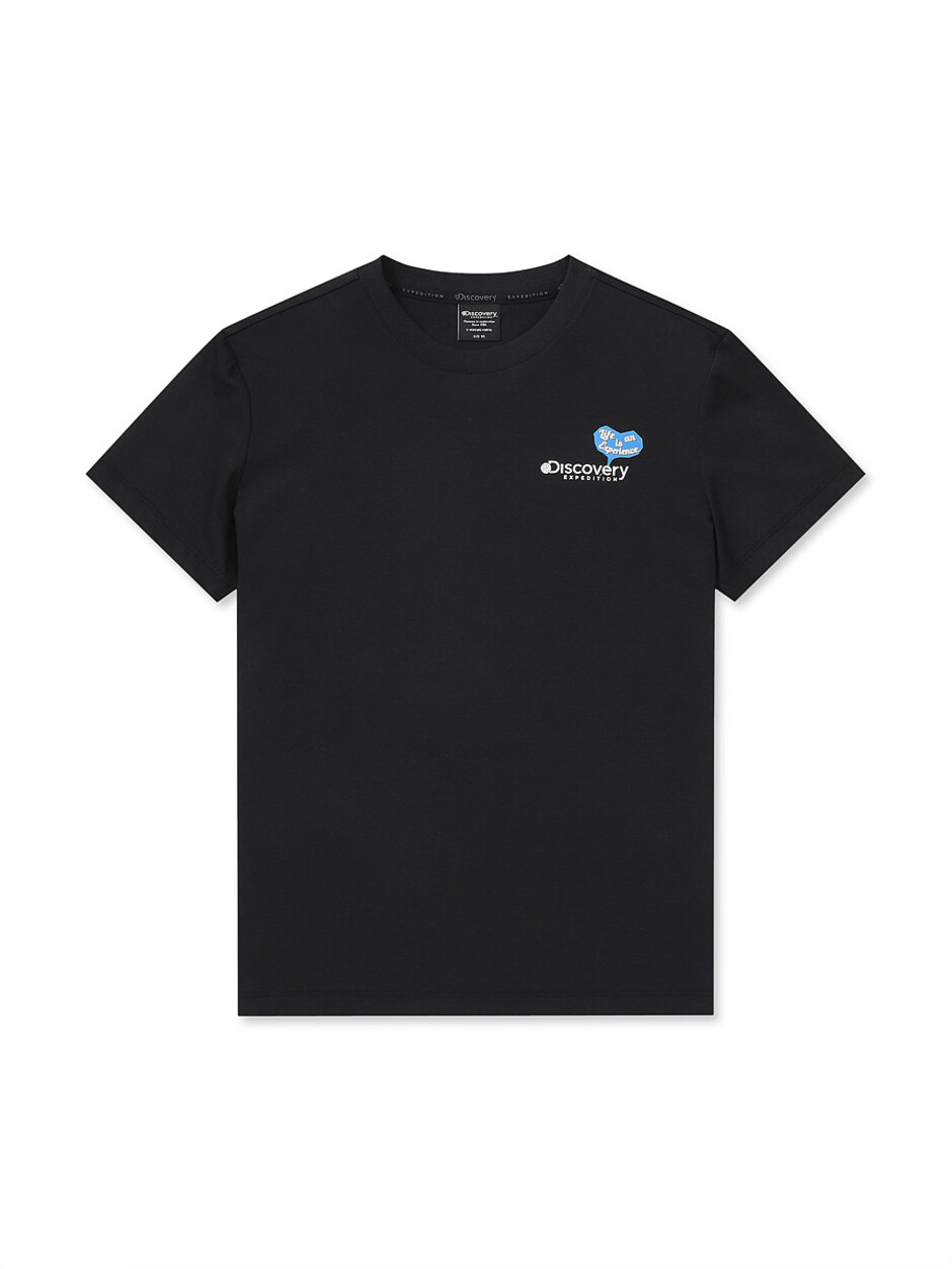 [WMS] Small Graphic Short Sleeve T-Shirts Black