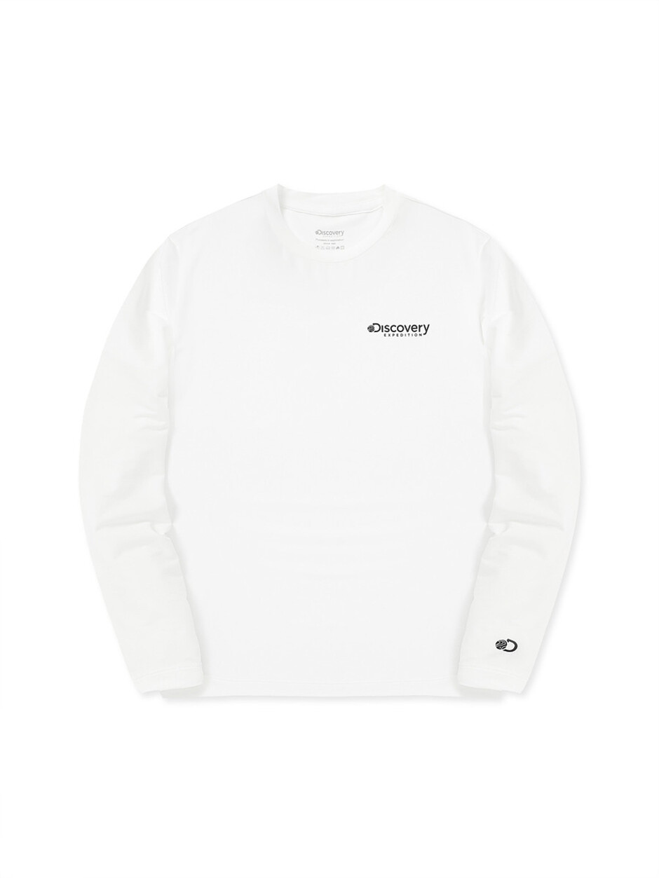 Cool-Touch Long Sleeve T-Shirts Off White