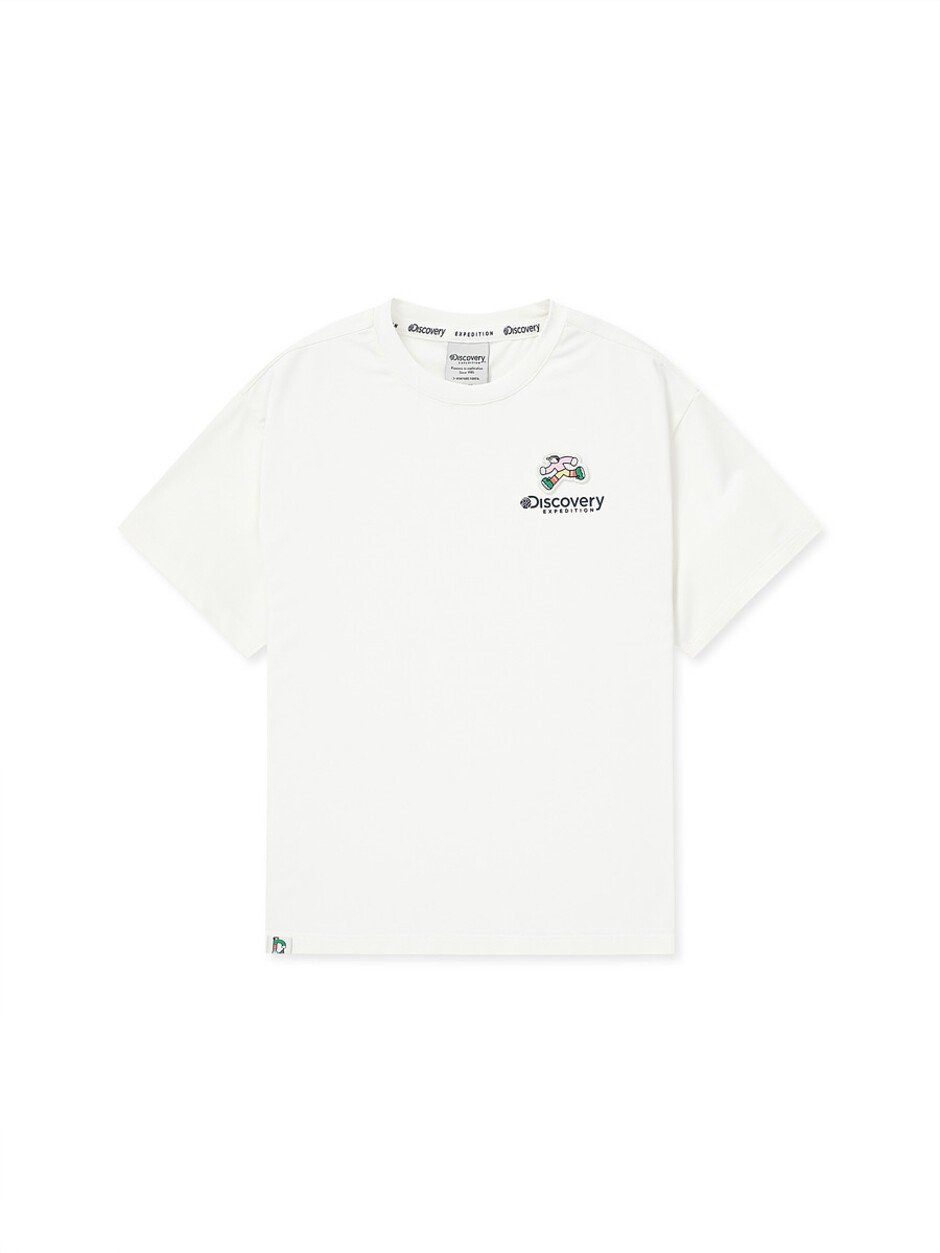 [KIDS] Golf Graphic T-Shirt Off White