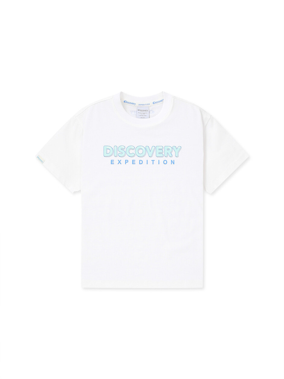 [KIDS] Essential Big Logo Cool T-Shirt Off White