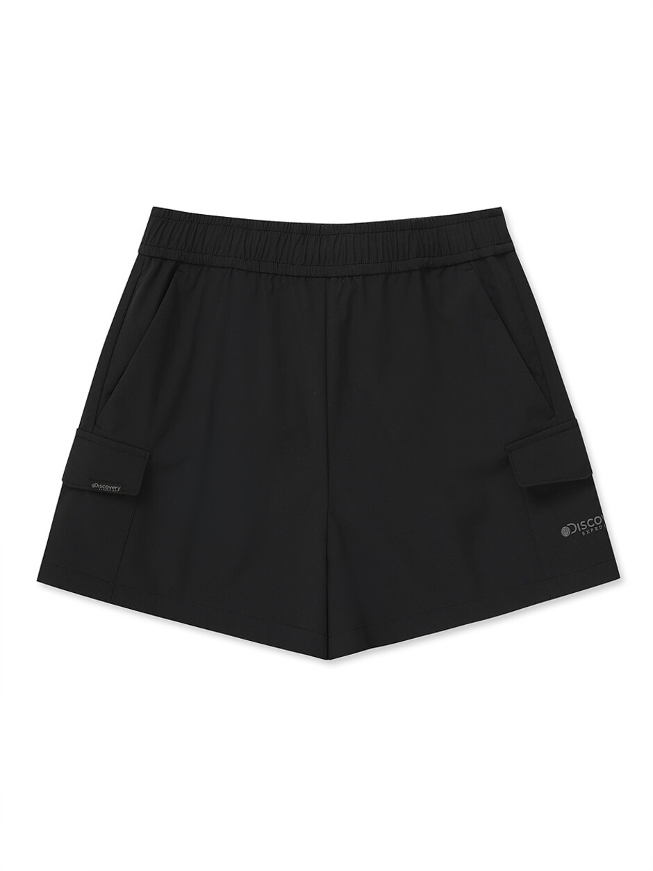 [WMS] Wide Cargo Shorts Black