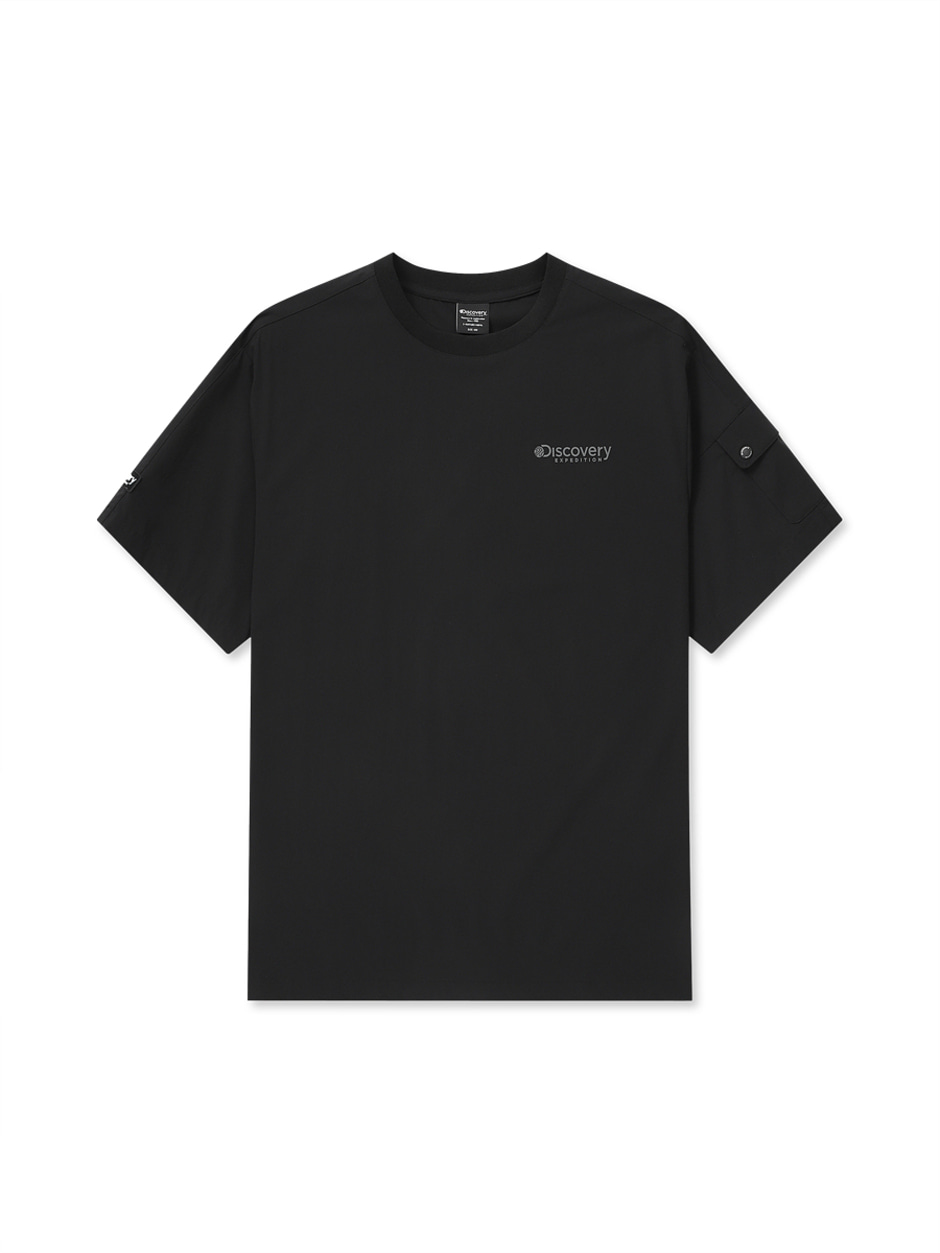 Gorpcore Woven T-Shirts Black