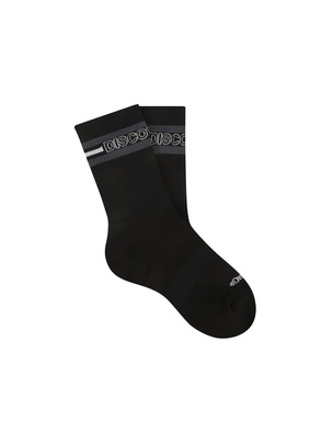 Horizontal Logo High Socks Black
