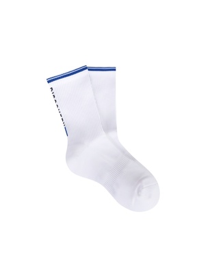 Vertical Logo Mid Socks Off White