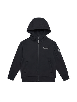 [KIDS] Hood Traning Jacket Black