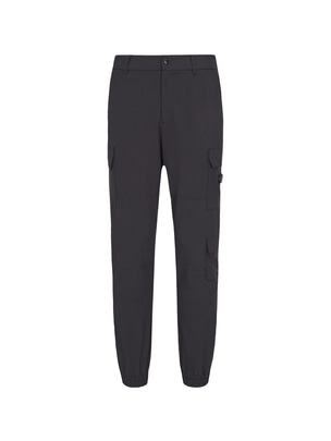 Cargo Tapered Jogger Pants Black