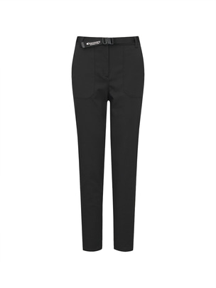 [WMS] Loose Tapered Pants Black
