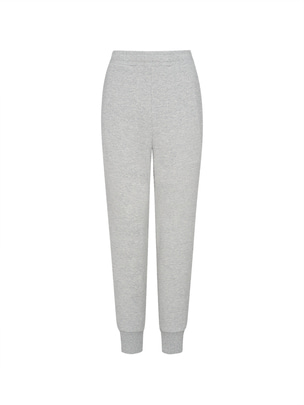 [WMS] Cotton-Like Tapered Training Pants Melange Grey