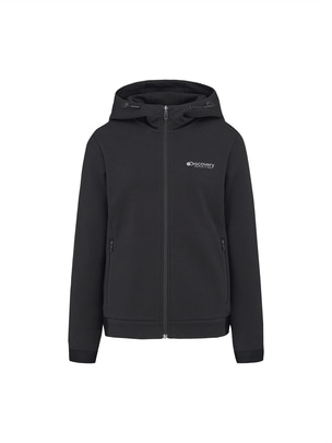 [WMS] Cotton-Like Hooded Training Jacket Black