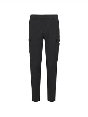 Cargo Tapered Pants Black