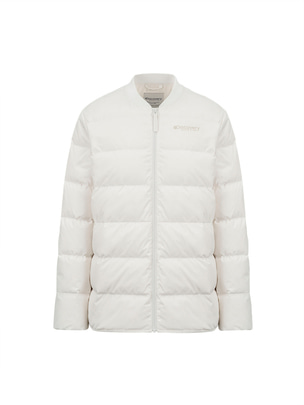 [WMS] Loose Fit Lightweight Goose Down Jacket Cream