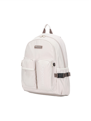 Daily Two Pocket Backpack Cream