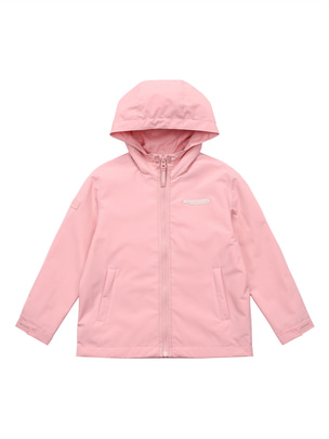 [KIDS]  Solid Color Wind Jacket D.Pink