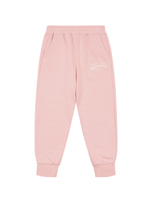 [KIDS] Color Traning Jogger Pants Pink