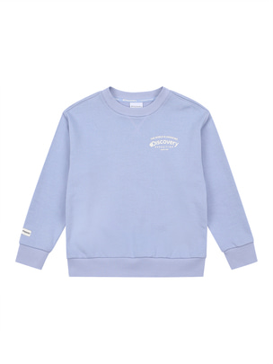 [KIDS] Color Sweatshirt Skyblue