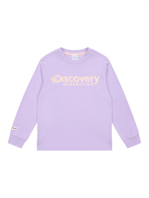 [KIDS] Logo Round T-Shirt Violet
