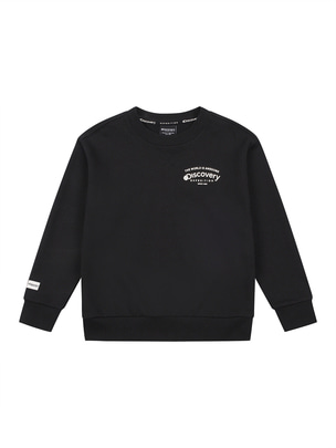 [KIDS] Color Sweatshirt Black