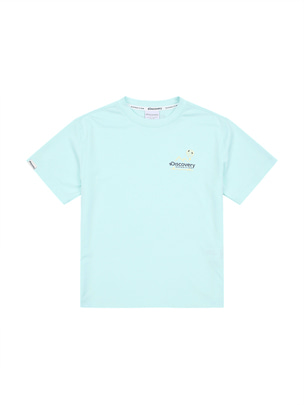 [KIDS] Graphic Logo T-Shirt L.Blue