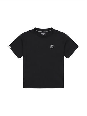 [KIDS] Wappen Pointed T-Shirt Black