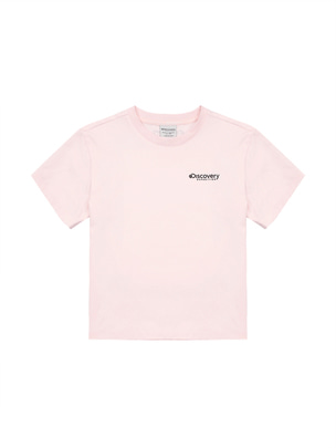 [KIDS] Resort Graphic Back Pointed T-Shirt L.Pink