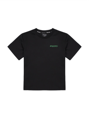 [KIDS] Sonalee Resort Back Logo Graphic Shorts Sleeve Shirts Black
