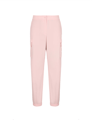 [WMS] Cotton Span Cargo Jogger Pants Pink