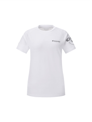 [WMS] Raglan Cooling Short Sleeve T-Shirt Off White
