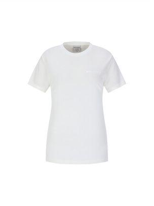 [WMS] Ice Cotton Short Sleeve T-Shirt Ivory
