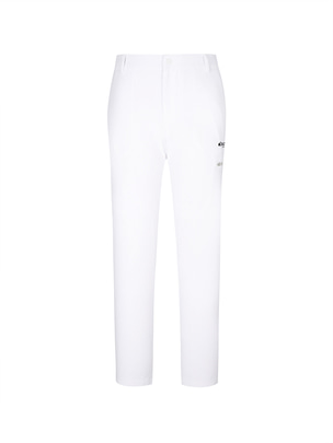 High Stretch Cargo Pants Off White