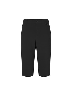 Lightweight Cropped Pants Black